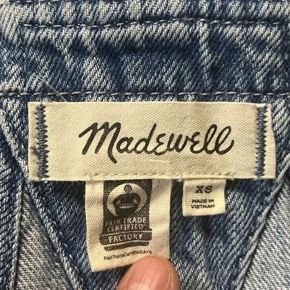 Madewell Women's Cutoff Shorts Overall‎ Size XSmall - Picture 5 of 7
